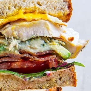 Turkey Dagwood Sandwich - © comfortcooking.com