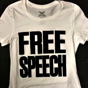 Free Speech T-shirt - © freespeechtshirts.com