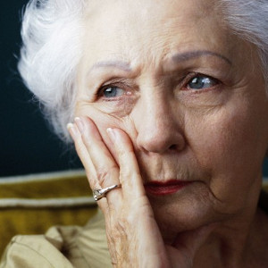 Anxious Older Woman - Detail - © sixtyandme.com