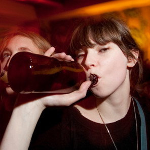 Teen Girl Drinking - sheknows.com via Pintrest