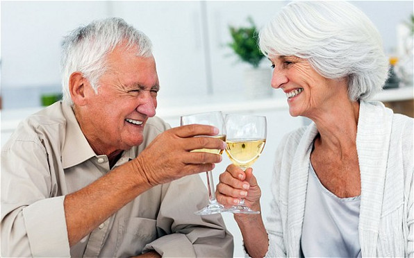 Elderly People Drinking - © capitalfm.co.ke