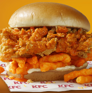 KFC Cheetos Sandwich - © 2019 KFC