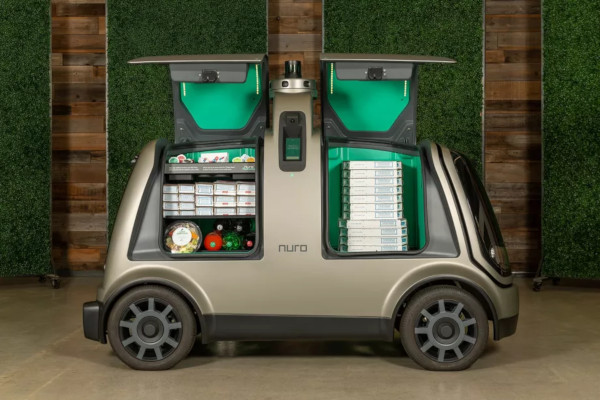 Driverless PH delivery vehicle - Pizza Hut
