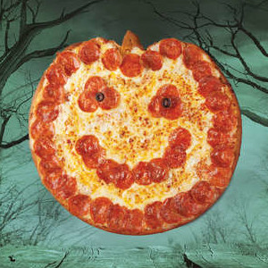 Jack-O-Lantern Pizza - © Papa Johns
