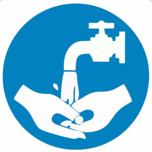 Hand Wash Symbol Sign - © instantsign.com