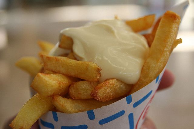 Belgian Fries With Mayo - © koe2moe via Pintrest