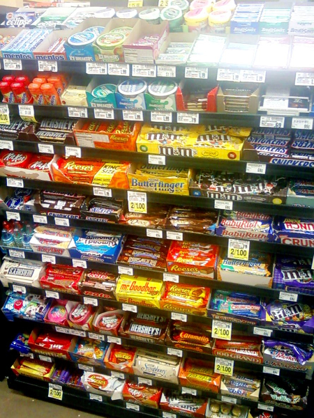 Candy Bar POS DIsplay - © ?