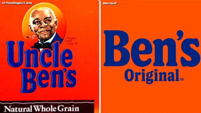 Old vs New Ben's Rice Logo - © 2020 Ben's Original