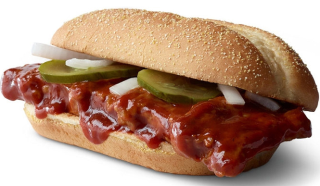 McRib 2020 - © 2020 McDonalds