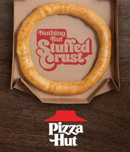 Ad for NBSC Stuffed Crust - © 2020 Pizza Hut