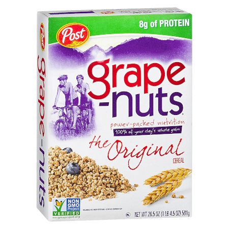 Grape Nuts - sm - © 2021 Post Cereals