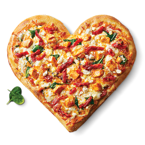Heart-Shaped Pizza - © 2021