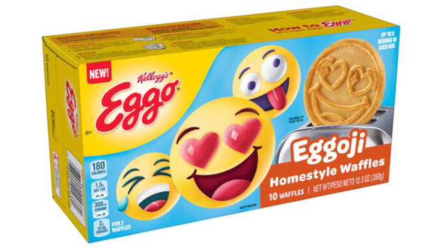 Eggoji Waffles - box - © 2021 Eggos