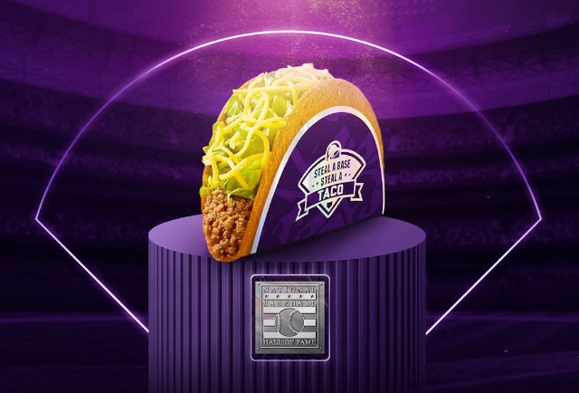 10th Steal Base Taco - © Taco Bell