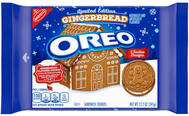 OREO Gingerbread - © 2021 Nabisco