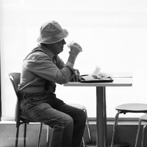 Old Man Eating Alone - © theodysseyonline.com