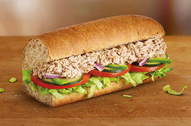 Subway Tuna Sandwich - © 2021 Subway