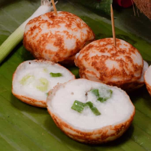 Laotian Coconut Cakes - © internationalcuisine.com
