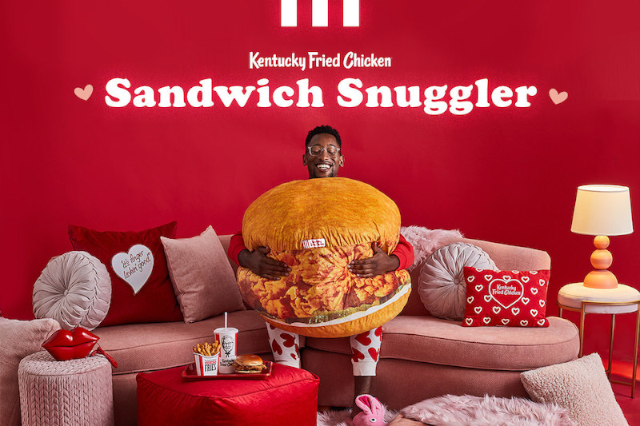 KFC Snuggler Pillow - © 2022 KFC