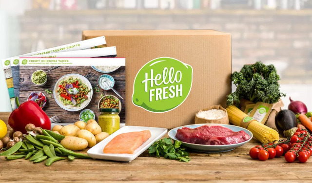 Typical Meal Kit Contents - © helloFresh