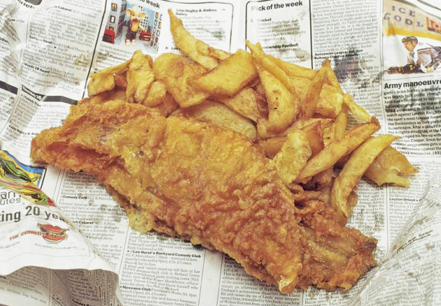 British Fish and Chips - © imgflip com