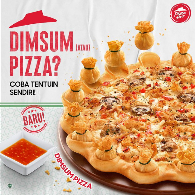 Dim Sum Pizza - © 2022 Pizza Hut Indonesia