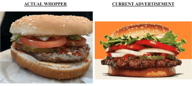 Evidence photos - © 2022 Coleman v. Burger King