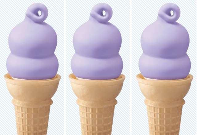 Fruity Blast Dipped Cone - © 2022 Dairy Queen