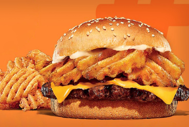 Hashtag Burger & Fries - © 2022 Burger King Thailand