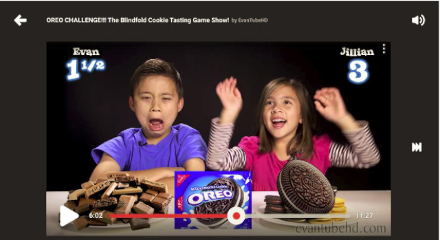 OREO Cookie Tasting Game - © Nabisco