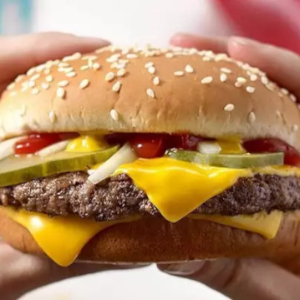 Generic Burger Hands - © 2020 McDonalds