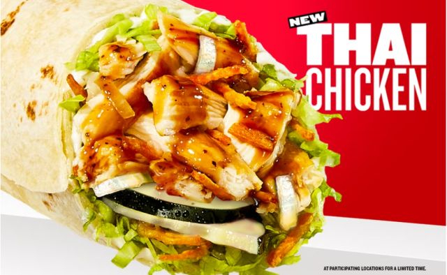 Thai Chicken Wrap - © 2022 Jimmy Johns