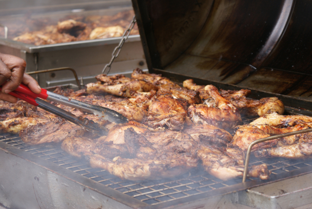 Jerk Chicken - © Jamaican Yellow Pages