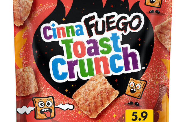 CinnaFuego Toast Crunch - © 2022 General Mills