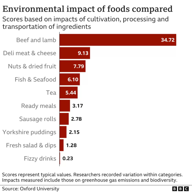 Enviro Impoact Numnbers - © 2022 Oxford U. and BBC