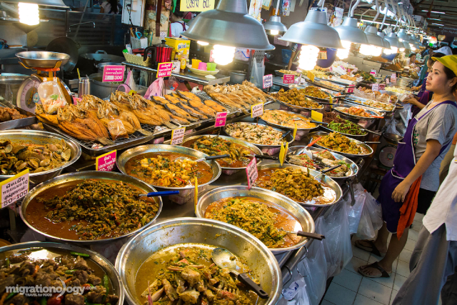 Bangkok Street Food Market - © migrationology.com