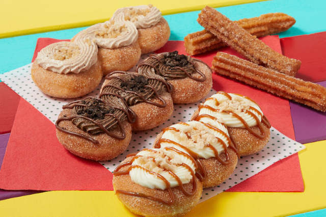 Churro Doughnuts - © 2022 Krispy Kreme