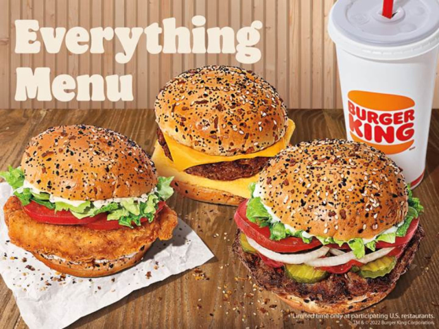 Everything Seasoned Buns - © 2022 Burger King