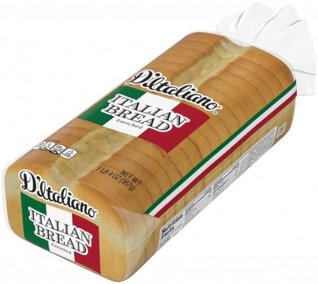 Premium Sliced White Bread - © D'Italiano