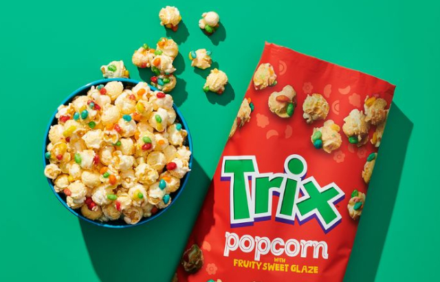 Trix Flavoured Popcorn - © 2022 General Mills