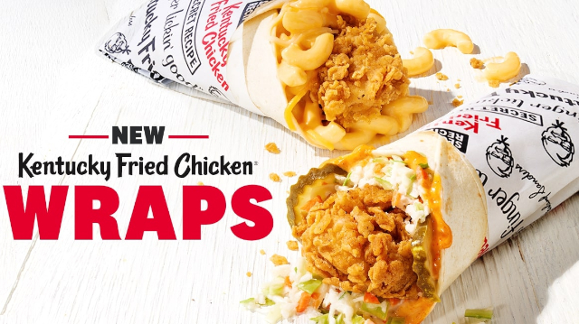 KFC Wraps - © 2022 KFC