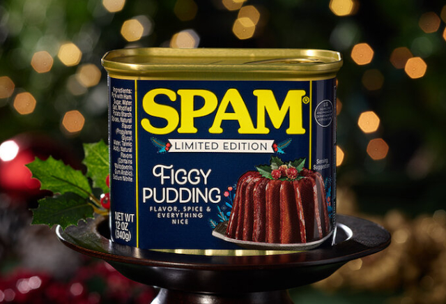 Figgy Pudding SPAM - © 2022 Hormel Foods