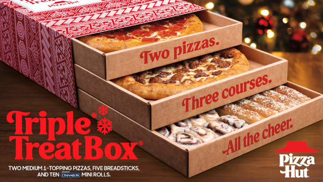 Triple Treat Box -© 2022 Pizza Hut