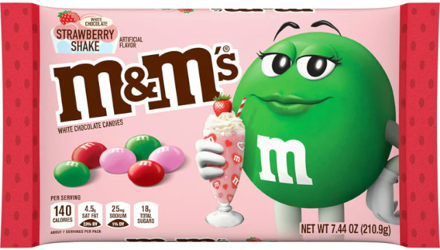 Strawberry Shake M&Ms - © 2023 M&Ms