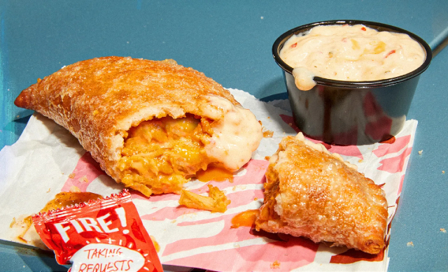 Cheesy Chicken Crispanada - © 2023 Taco Bell