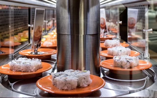 Conveyor belt sushi - © indyweek.com