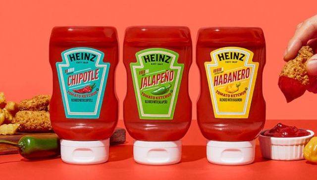 Spicy Ketchups - © 2023 Heinz