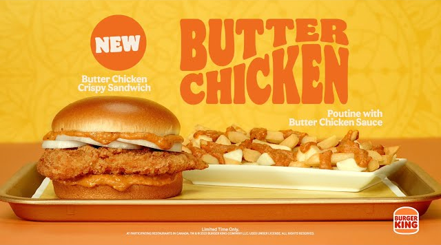 Butter Chicken Sammy - © 2023 Burger King