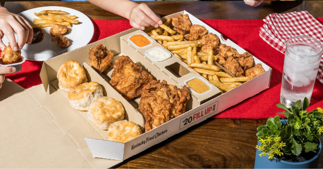 Fill-Up Box - © 2023 KFC