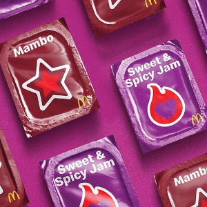 Mambo and Sweet & Spicy Jam Sauces - © 2023 McDOnalds